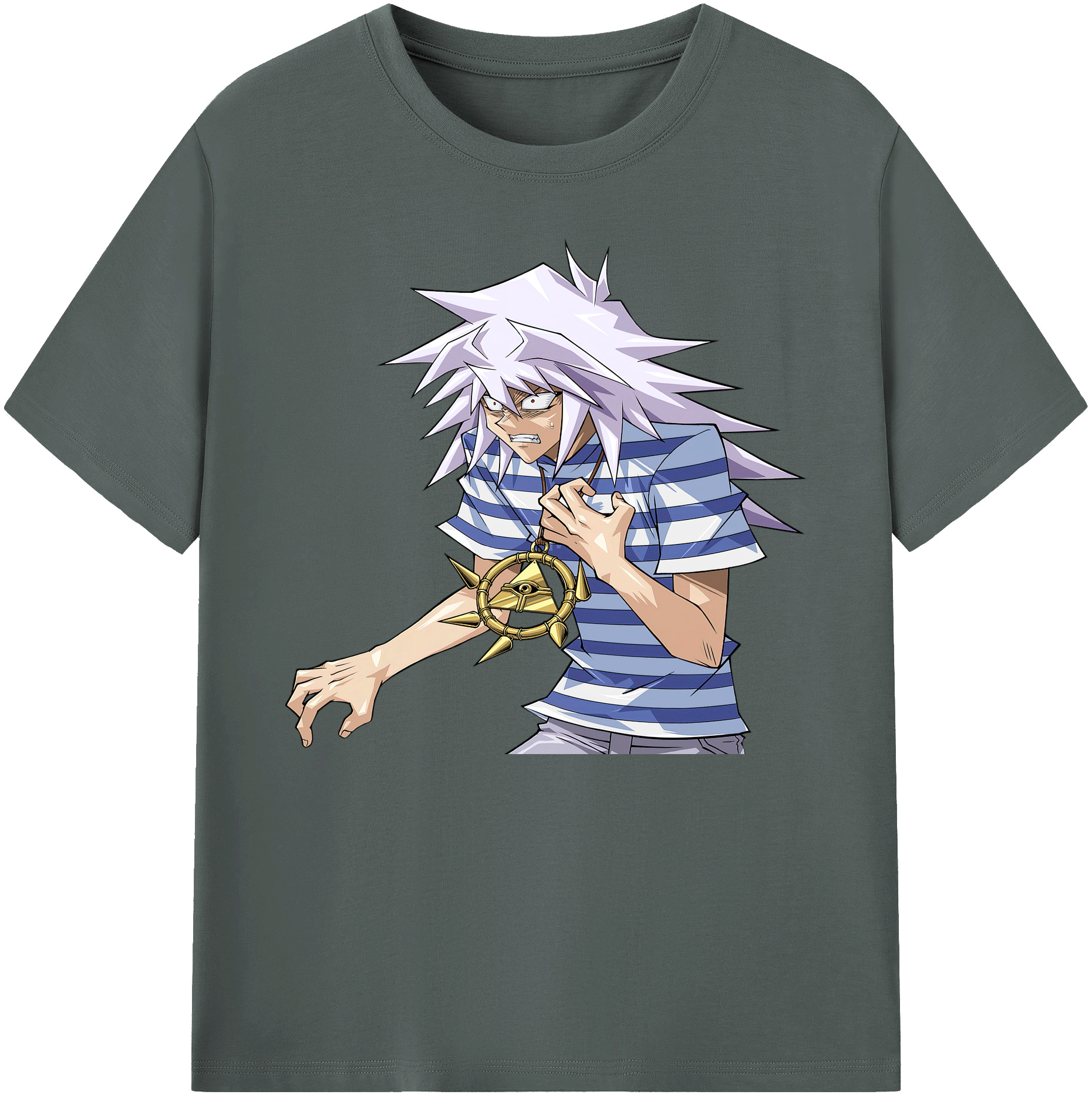 （画像用） 遊☆戯☆王 Yu-Gi-Oh! 綿100％ メンズ半袖Tシャツ｜肌触りやわらか＆通気性